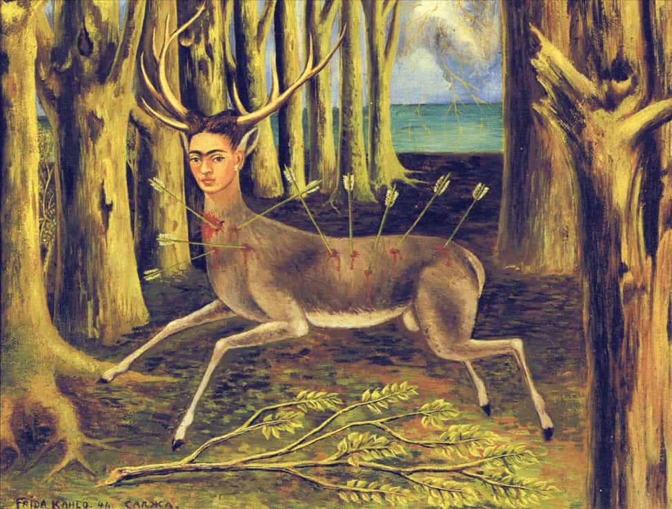 The Wounded Deer (1946) by Frida Kahlo