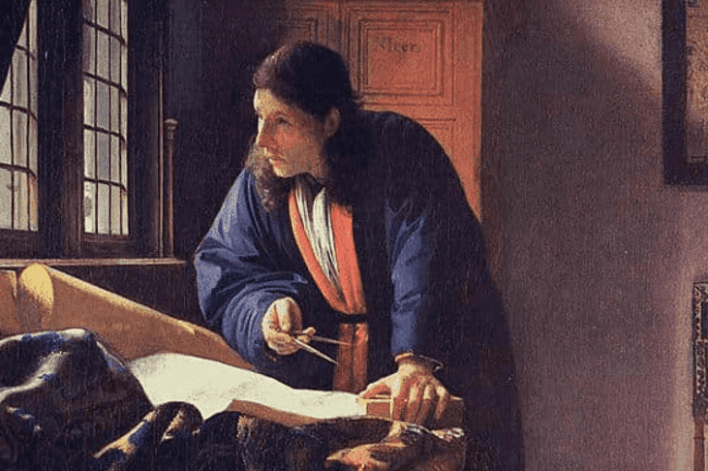 The Geographer (c. 1668–1669) by Johannes Vermeer