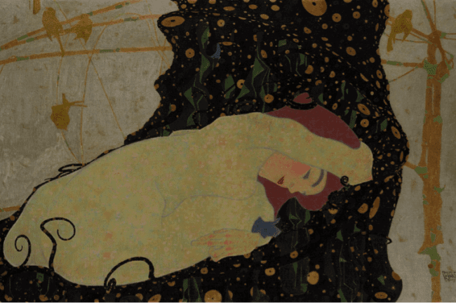 Egon Schiele (1909) Danaë