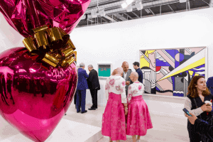 Installation view of Gagosian's booth at Art Basel, 2019