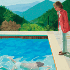 David Hockney, Portrait of an Artist