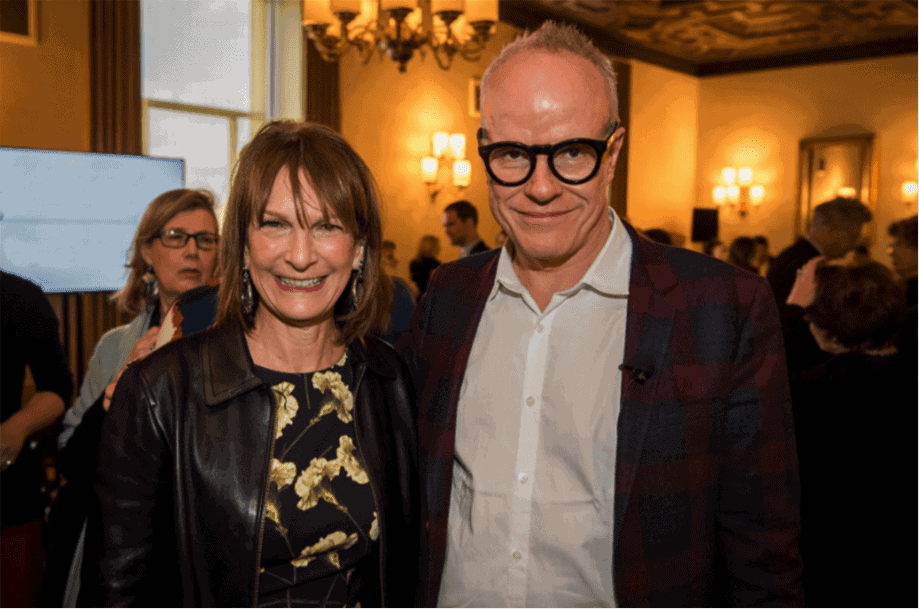 Patricia Harris and Hans Ulrich Obrist
