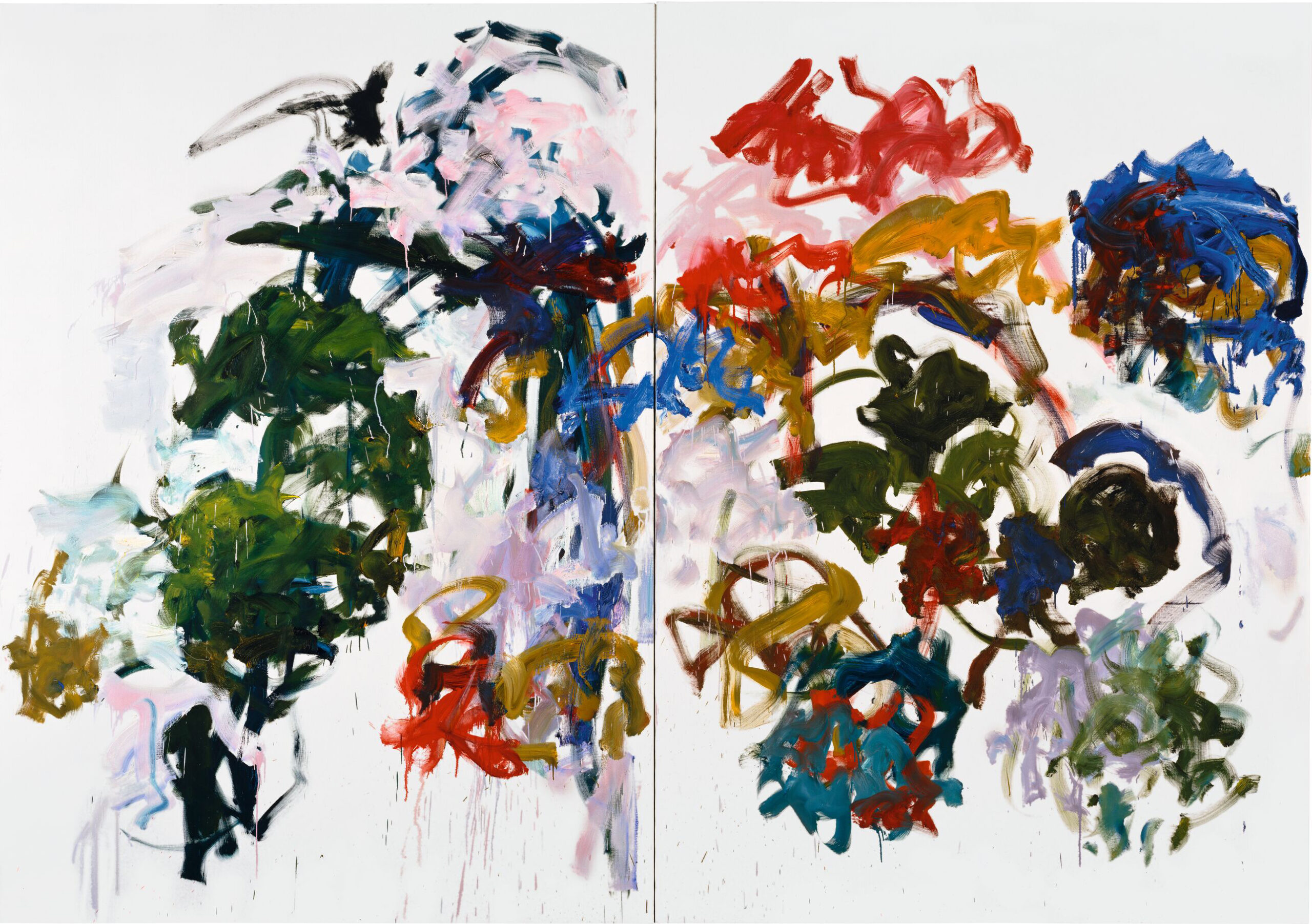 Joan Mitchell, Sunflowers (1990-1991).